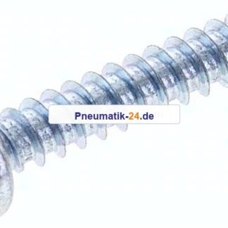 Linsen-Blechschraube DIN7981C, 4,2x22 Stahl gehärtet & verzinkt