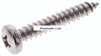 Linsen-Blechschraube DIN7981C, 4,2x25 Edelstahl A2