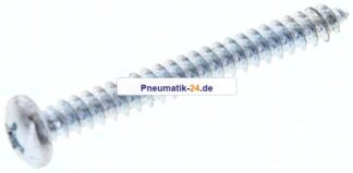 Linsen-Blechschraube DIN7981C, 4,2x38 Stahl gehärtet & verzinkt