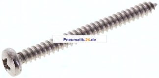 Linsen-Blechschraube DIN7981C, 4,2x45 Edelstahl A2