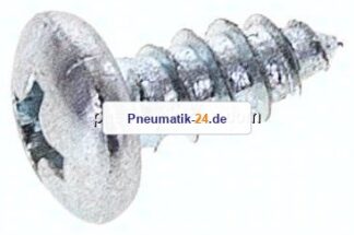 Linsen-Blechschraube DIN7981C, 4,2x9,5 Stahl gehärtet & verzinkt