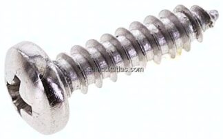 Linsen-Blechschraube DIN7981C, 4,8x19 Edelstahl A2
