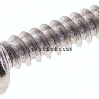 Linsen-Blechschraube DIN7981C, 4,8x22 Edelstahl A2