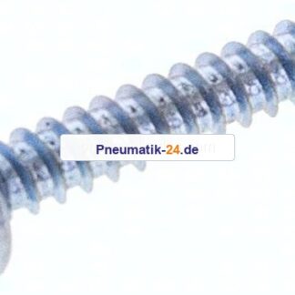 Linsen-Blechschraube DIN7981C, 4,8x25 Stahl gehärtet & verzinkt