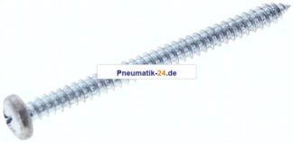 Linsen-Blechschraube DIN7981C, 4,8x60 Stahl gehärtet & verzinkt
