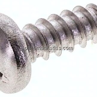 Linsen-Blechschraube DIN7981C, 5,5x16 Edelstahl A2