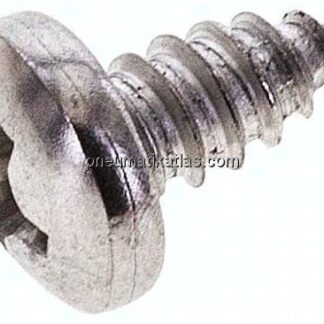 Linsen-Blechschraube DIN7981C, 6,3x13 Edelstahl A2