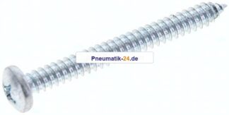 Linsen-Blechschraube DIN7981C, 6,3x60 Stahl gehärtet & verzinkt