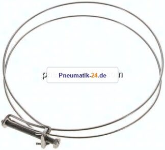 Drahtschlauchschelle 173 - 180mm, 1.4301