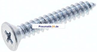 Senk-Blechschraube DIN 7982C, 4,8x32 Stahl gehärtet & verzinkt