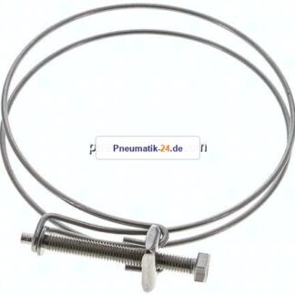 Drahtschlauchschelle 103 - 110mm, 1.4301
