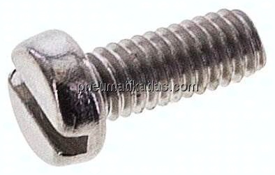 Zylinderschraube DIN 84, M 4x10, Edelstahl A2