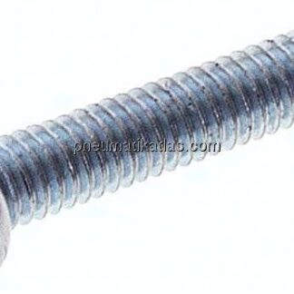 Zylinderschraube DIN 84, M 4x20, Stahl verzinkt 4.8