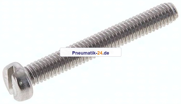 Zylinderschraube DIN 84, M 4x30, Edelstahl A2