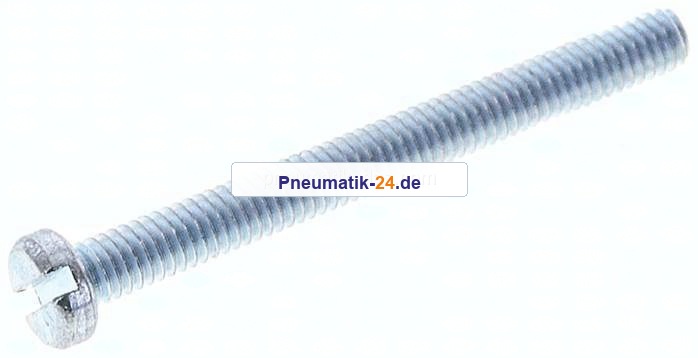 Zylinderschraube DIN 84, M 4x40, Stahl verzinkt 4.8