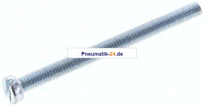 Zylinderschraube DIN 84, M 4x50, Stahl verzinkt 4.8