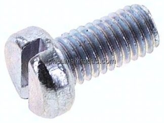 Zylinderschraube DIN 84, M 5x10, Stahl verzinkt 4.8