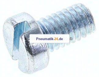 Zylinderschraube DIN 84, M 6x10, Stahl verzinkt 4.8