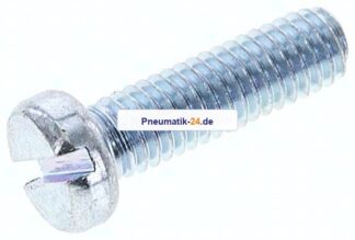 Zylinderschraube DIN 84, M 6x20, Stahl verzinkt 4.8