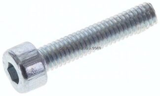 Zylinderschraube DIN 912, M 4x20, Stahl verzinkt 8.8