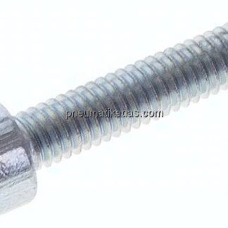Zylinderschraube DIN 912, M 4x20, Stahl verzinkt 8.8