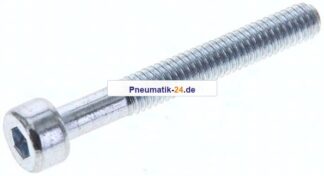 Zylinderschraube DIN 912, M 4x30, Stahl verzinkt 8.8