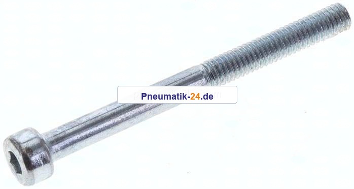Zylinderschraube DIN 912, M 4x45, Stahl verzinkt 8.8