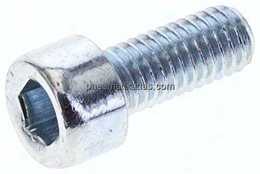 Zylinderschraube DgIN 912, M 5x12, Stahl verzinkt 8.8