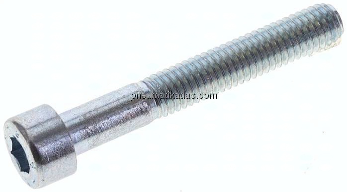 Zylinderschraube DIN 912, M 5x35, Stahl verzinkt 8.8