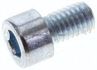Zylinderschraube DIN 912, M 6x10, Stahl verzinkt 8.8