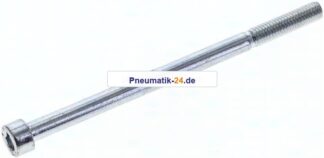 Zylinderschraube DIN 912, M 6x100, Stahl verzinkt 8.8