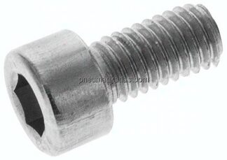 Zylinderschraube DIN 912, M 6x12, Edelstahl A2