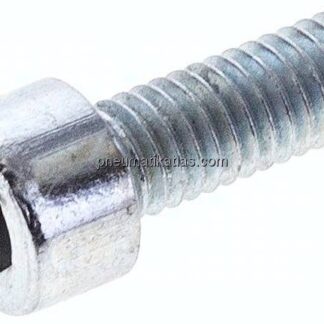 Zylinderschraube DIN 912, M 6x16, Stahl verzinkt 8.8
