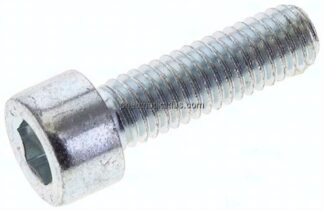 Zylinderschraube DIN 912, M 6x20, Stahl verzinkt 8.8