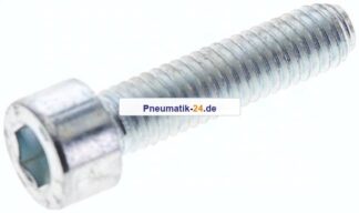 Zylinderschraube DIN 912, M 6x25, Stahl verzinkt 8.8