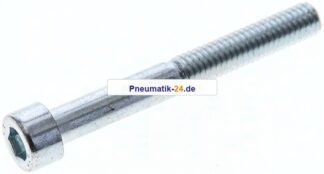 Zylinderschraube DIN 912, M 6x50, Stahl verzinkt 8.8