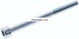 Zylinderschraube DIN 912, M 6x70, Stahl verzinkt 8.8