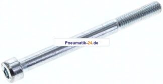 Zylinderschraube DIN 912, M 8x90, Stahl verzinkt 8.8