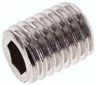Gewindestift DIN 913 / ISO 4026, M 10x12, Edelstahl A2
