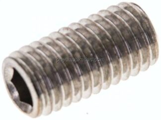 Gewindestift DIN 913 / ISO 4026, M 10x20, Edelstahl A2