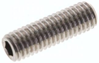 Gewindestift DIN 913 / ISO 4026, M 5x16, Edelstahl A2