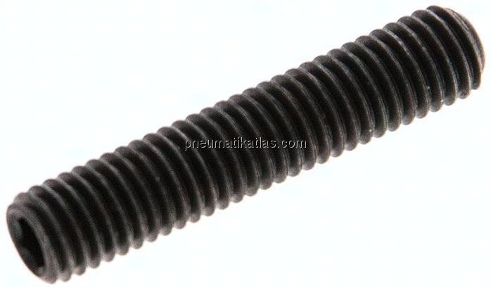Gewindestift DIN 913 / ISO 4026, M 5x25, Stahl 45 H