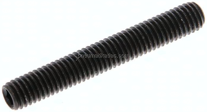 Gewindestift DIN 913 / ISO 4026, M 5x35, Stahl 45 H