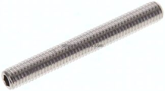 Gewindestift DIN 913 / ISO 4026, M 5x40, Edelstahl A2