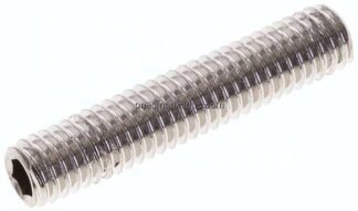 Gewindestift DIN 913 / ISO 4026, M 6x30, Edelstahl A2