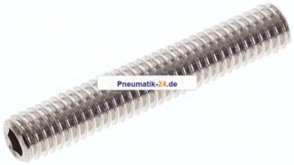 Gewindestift DIN 913 / ISO 4026, M 6x35, Edelstahl A2