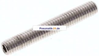 Gewindestift DIN 913 / ISO 4026, M 6x40, Edelstahl A2