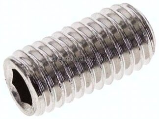 Gewindestift DIN 913 / ISO 4026, M 8x16, Edelstahl A2