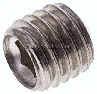 Gewindestift DIN 914 / ISO 4027, M 10x10, Edelstahl A2