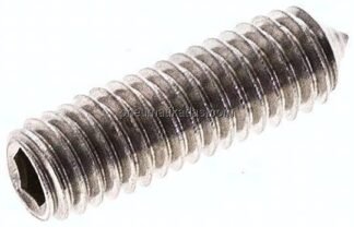 Gewindestift DIN 914 / ISO 4027, M 6x20, Edelstahl A2